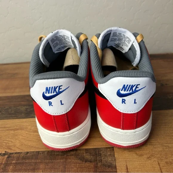 Nike By You Air Force 1 Low Chicago Color CT7875-994 Size 9 black red white - Picture 6 of 10